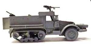 Milicast UK231 1/76 Resina Segunda Guerra Mundial British M9A1 Halftrack - Imagen 1 de 1