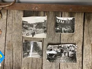 ORIGINAL D-DAY 1944 WWII MILITARY PHOTOS GERMANY Type 1 Aftermath Scarce! - Picture 1 of 6