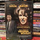 Who's Afraid of Virginia Woolf 1966 DVD Elizabeth Taylor Richard Burton Drama