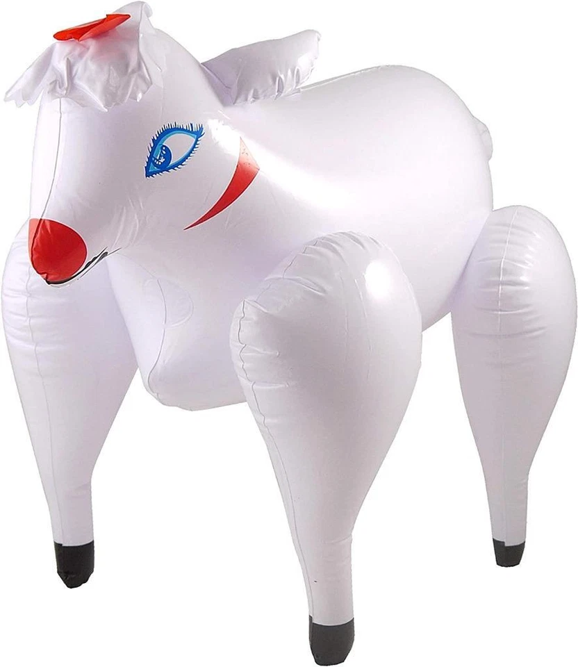 INFLATABLE BONKIN SHEEP BLOW UP NOVELTY FANCY DRESS STAG/HEN PARTY NIGHT JOKE - Image 1 of 1
