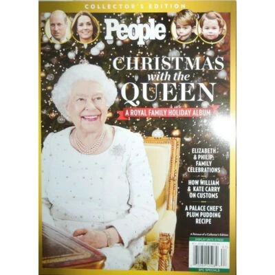 CHRISTMAS WITH QUEEN people ROYAL FAMILY ALBUM william & kate PHILIP & ELIZABETH - Image 1 of 4
