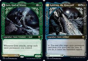 Jorn, God of Winter // Kaldring, the Rimestaff - Vetrina quasi nuova, MTG inglese Kaldhe - Foto 1 di 1