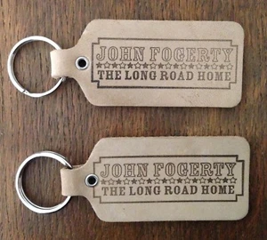 John Fogerty Creedence Clearwater Revival CCR Suede Keychain Limited RARE New - Picture 1 of 3