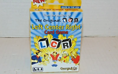 左右中心纸牌游戏来自原始 LCR George&Co.Games 制作者 — 第 1/3 张图片