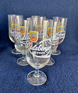 6 x Radeberger Pilsner Export DDR Bierglas Tulpe 0,25L - Bild 1 von 10