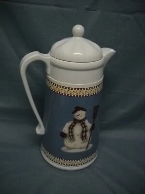 Termo/jarra de café muñeco de nieve DEBBIE MUMM Foto 1 de 4