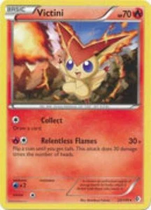 2x (BW7-023) Victini Rare Pokemon BW Boundaries Crossed Card # 23 - Picture 1 of 1