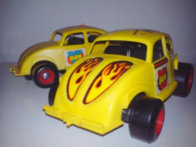 Slam Bam Sam 1970s Corgi Herbie Yellow Volkswagen Beetle  SPARES & REPAIRS - Image 1 of 4