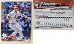 STEPHEN PISCOTTY 2018 TOPPS ON DEMAND MINI BASEBALL CARD 158 ST LOUIS CARDINALS - Picture 1 of 3