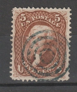 US # 75  VF-XF used series 1861  cv, $ 425 - Picture 1 of 2