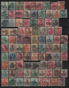 GERMANY COLLECTION OF 325+ STAMPS WITH DIFFERENT CANCELS AACHEN - LÜNEBURG - Imagen 1 de 4