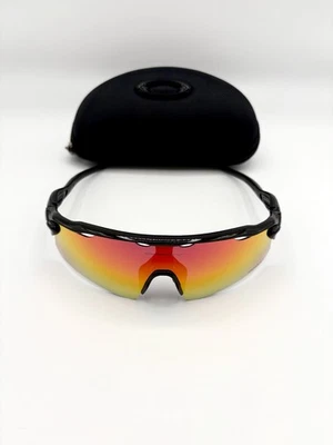 NEW Oakley RADAR EV PATH OO9208 Polished Black Frame W/PRIZM RED LENS. TRENDY! - Image 1 of 4