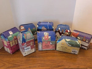 8 Department 56 Classic Christmas Ornaments In The Original Opened Boxes - Picture 1 of 18