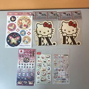 Juego de 6 pegatinas de sushi de Hello Kitty Japón - Imagen 1 de 7