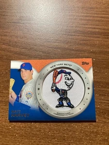 Patch commemorativa 2014 Topps prodotta Matt Harvey #CP-21 - Foto 1 di 1