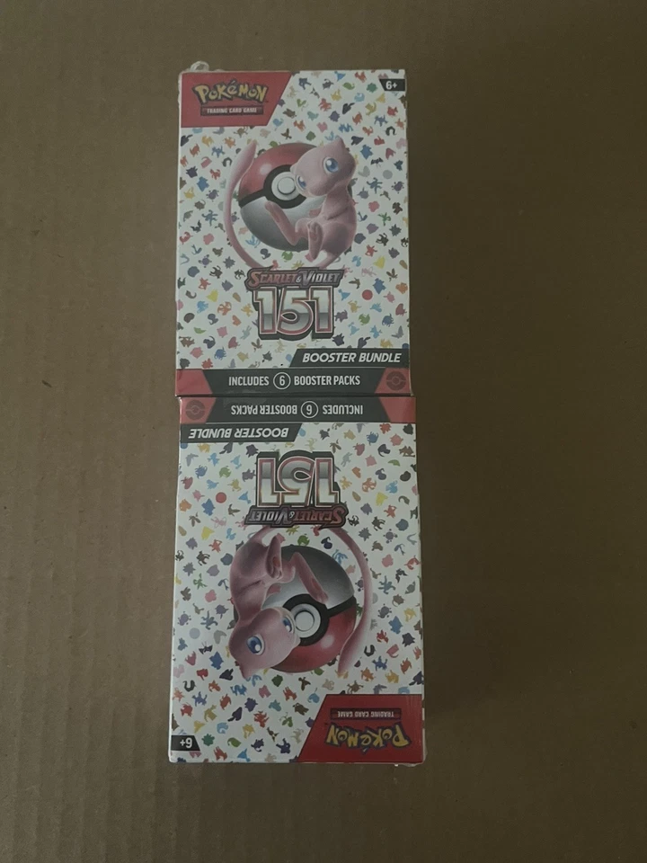 Pokemon Escarlata y Violeta 151 Booster Paquete De 2 Foto 1 de 1