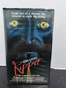 The Ripper VHS United Home Video 1985 - Clamshell - Original Release -Tom Savini - Picture 1 of 13