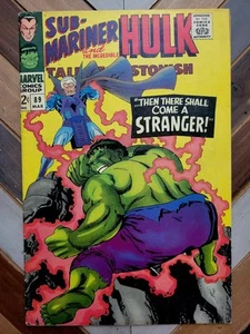 Cubierta Tales To Astonish #89 en muy buen estado+ (Marvel 1967) SUB-MARINER/HULK Everett & Kane - Imagen 1 de 10