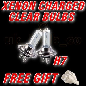 Clear Xenon Upgrade Headlight Bulbs H7 55w & FREE LED's - Picture 1 of 1