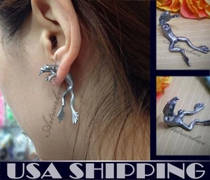 Pendientes unisex de un par The Frog Prince con tachuelas para mujer y hombre - Imagen 1 de 5