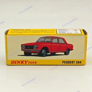 Atlas 1:43 Dinky Toys 1428 PEUGEOT 304 Blanco Diecast Modelos Edición Limitada Usado - Imagen 1 de 11
