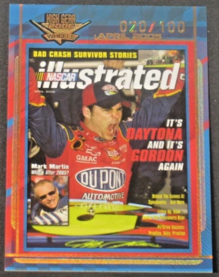 Jeff Gordon Mark Martin 2006 Wheels High Gear MPH Parallel #M86 (20/100) - Image 1 of 2