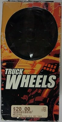 HPI  HPIC4181 3181 Spike Monster Wheel Black 83x56mm Savage 14mm Hub   (2) - Image 1 of 4