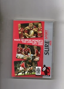 BRITISH & IRISH LIONS RUGBY DVD - MAKE OR BREAK MOMENTS 1971-2005 - Picture 1 of 1