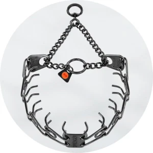 Herm Sprenger 2.25mm Black Stainless Steel Ultra Plus D Ring Prong Collar - Picture 1 of 4