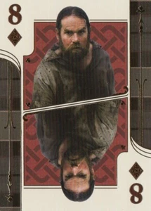 OUTLANDER TEMPORADA 4 - 8 OF DIAMONDS ORO TARJETA DE JUEGO PARALELA - Imagen 1 de 1