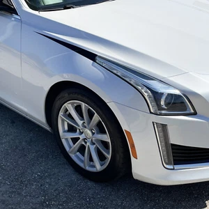 Superposición de calcomanías de eliminación Blackout para Cadillac CTS 2014-19 faros guardabarros pestañas - Imagen 1 de 4