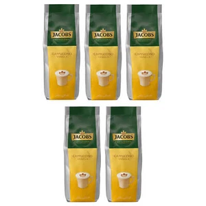 JACOBS Professional Löskaffee Typ Cappuccino Vanilla 5 x 1 kg Instantkaffee