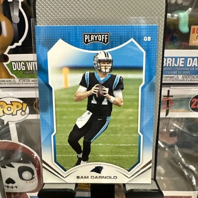 2021 Panini Playoff Sam Darnold #157 Carolina Panthers - Image 1 of 2