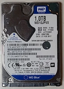 NEW - Original HP 17-P047CL 1TB Hard Drive 778192-005 WD10JPVX AMD Models - Picture 1 of 4