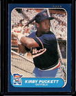 1986 Fleer #401 Kirby Puckett
