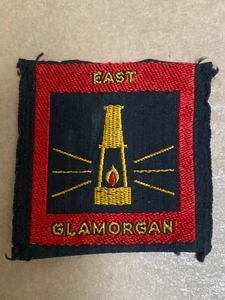 Insignia de cinta vintage de East Glamorgan Boy Scouts - Imagen 1 de 3
