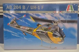 Kit Modelo Helicóptero Italeri AB 204 UH-1F 1:72 #1201 ~ NUEVO EN CAJA SELLADA DE FÁBRICA - Imagen 1 de 2