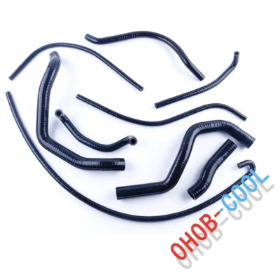 Manguera de agua del radiador negra para Suzuki GSXR 600 750 K1 K2 K3 2000 2001 2002 2003 Foto 1 de 4