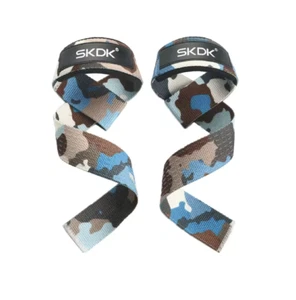 Weightlifting Straps 1 Pair Lifting Wrist Anti Slip Silicone Strength Training - Picture 1 of 8