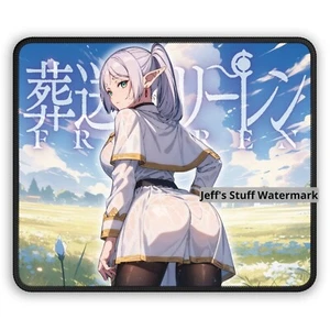 Frieren Waifu Gaming Mouse Pad Sousou no Frieren Anime Fantasy Japan Desk Mat - Picture 1 of 7
