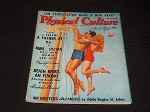 1936 NOVEMBER PHYSICAL CULTURE MAGAZINE NICE EXERCISE WORKOUT ISSUE - E 3739 - Picture 1 of 5