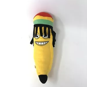 Plüsch Paradise Smiling Rasta Banane Plüschtier 10 Zoll Jamaikanisch Neu - Bild 1 von 4
