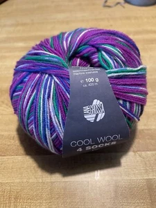 Lana Grossa Cool Wool 4 Socks sock yarn #7207 - Picture 1 of 3