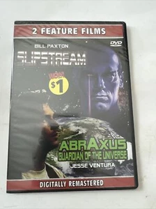 2 Feature Films DVD Bill Paxton Slipstream Abraxus Jesse Ventura Brand New - Picture 1 of 2