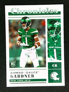 Ahmad "Sauce" Gardner - 2022 Panini Chronicles - #38 (RC) - Bild 1 von 1