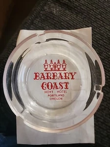 Vintage Barbary Coast Hoyt Hotel Ashtray Portland OR - Picture 1 of 2
