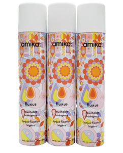 Amika Fluxus Touchable Hairspray 8.2 Oz / 270 ml - "Set of 3" - Picture 1 of 1