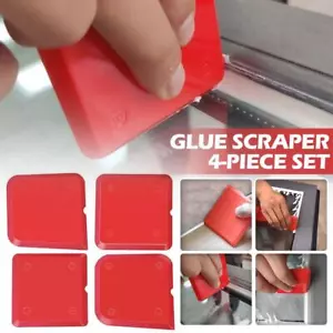 4X Silicone Sealant Remover Smoother Finisher Scraper Cleaner Caulking Tool-Kit - Picture 1 of 11