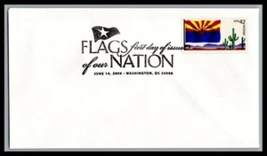 US FDC # 4277 42c Arizona Flag none 2008, 9p1454 - Picture 1 of 1