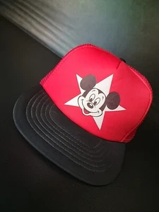 Vintage Rare Nos 1980s Walt Disney Productions Mickey Mouse Trucker Mesh Hat - Bild 1 von 9